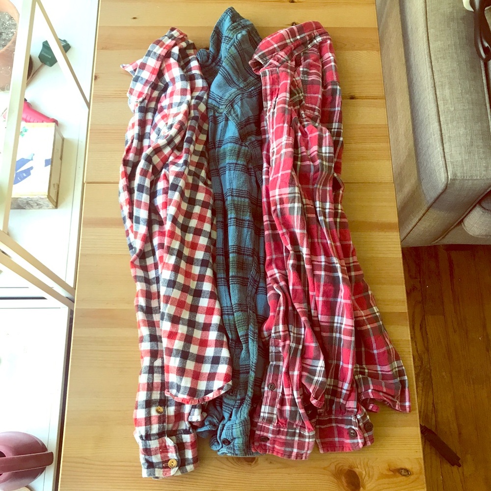 3 Flannels for the Price of One!